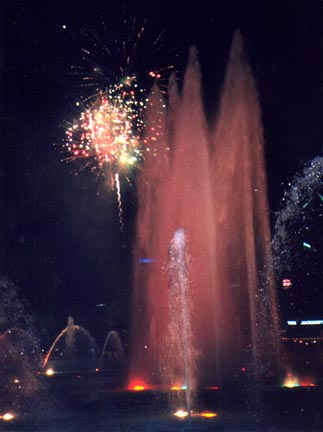 The Fireworks were incredible !