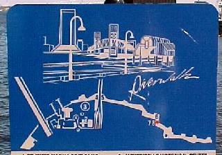 The layout of the South Bank River Walk !